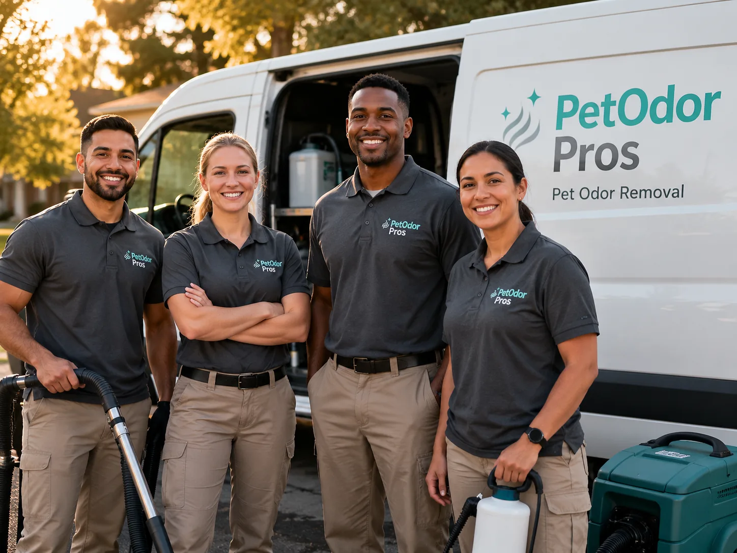 Pet Odor Removal team serving Long Branch, TX